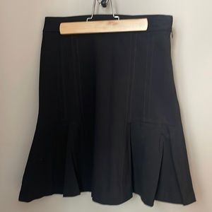 WHBM flare bottom skirt
